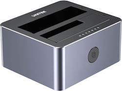 Unitek Stație De Andocare Pentru 2 Hard Disk-uri SATA Cu Conectivitate USB-C