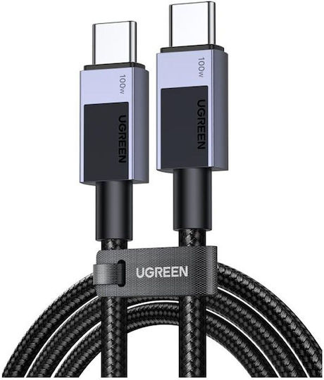 Ugreen USB 2.0 Cable USB-C Male - USB-C 100W PD Black 2m 45064