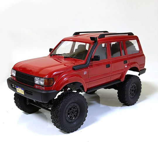 Wpl C54-1 Toyota Land Cruiser Lc80 4WD Hochgelegt 1/14 2.4g 4wd RTR Proportionale Steuerung Rot