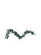 Ghirlandă de Crăciun PVC Simplă Verde 270cm cu 260 de Ramuri