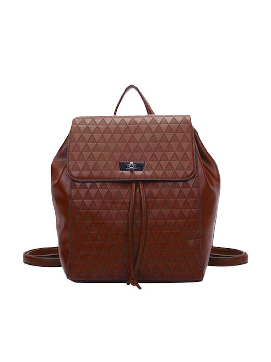 Damentasche Rucksack Braun