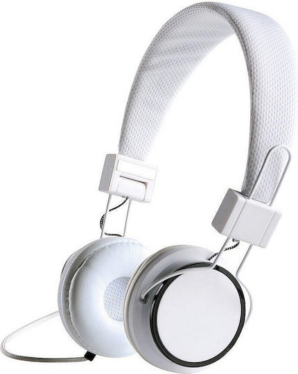 Grundig 52670 Neon Cloth Ενσύρματα On Ear Ακουστικά Λευκά