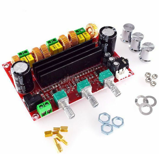 2.1 Ενισχυτής Ισχύος 2x80w + 100w Woofer Tpa3116d 12v-24v Tpa3116d2 Arduino