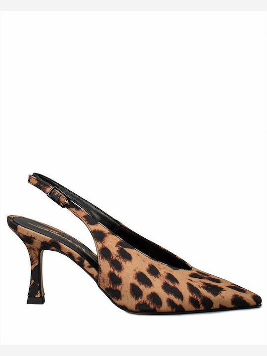 Sante Leopard Heels Animal Print