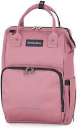 Petite & Mars Geantă-Rucsac Pentru Scutece Roz 30x42x15 cm