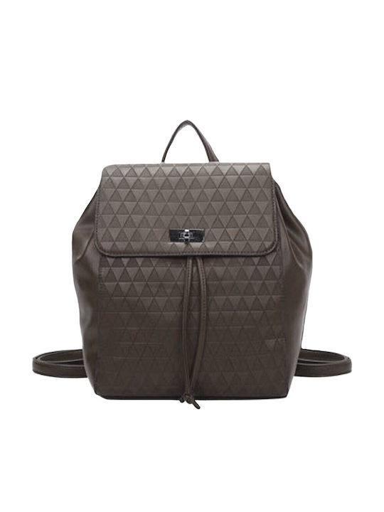 Damentasche Rucksack Taupe