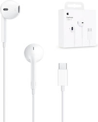 Apple Earpods MYQY3 Handsfree Ακουστικά με Βύσμα USB-C Λευκό Apple Earpods MYQY3 Handsfree Ακουστικά με Βύσμα USB-C Λευκό