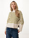 Mexx Women's Sweater Ochre-green