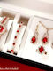 Stainless Steel Jewelry Wristwatch Set