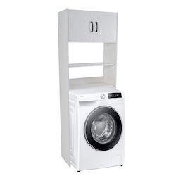 Ankor Badezimmerschrank Wäscherei B64xT30xH180cm Weiß
