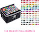 Permanent Zeichenmarker Dicke Set 168Stück