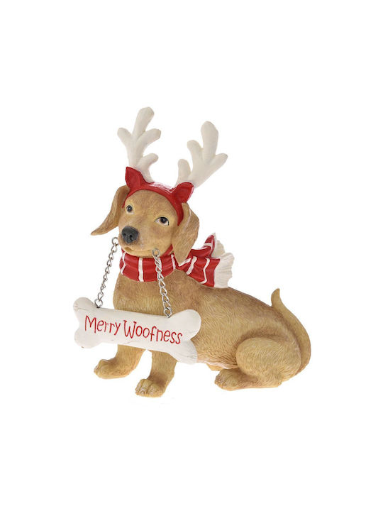 GRC Tech Christmas Plastic Figure Doggy Height 20cm