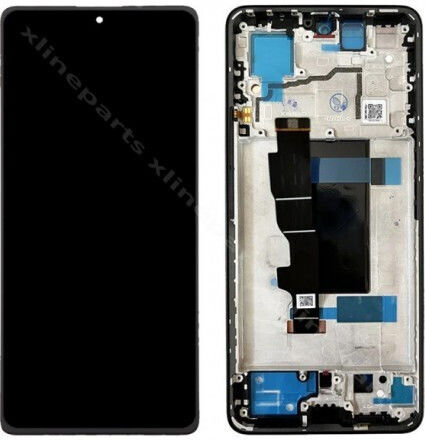 Οθόνη με Μηχανισμό Αφής για Xiaomi Redmi Note 13 Pro Plus 5G (Μαύρο)