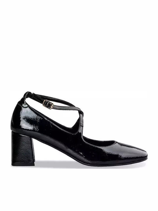 Envie Shoes Γόβες με Λουράκι Μαύρες