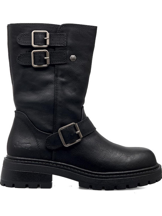Ghete Dama Biker Negru