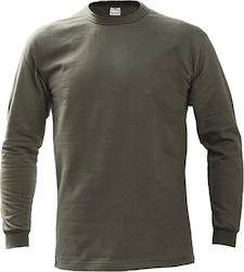 AETOS Sweatshirt in Khaki color