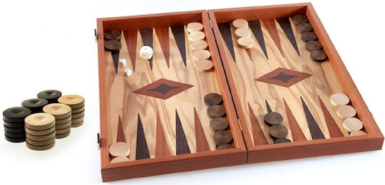 Manopoulos Lucrat manual Table din Lemn de Măslin 48x48cm