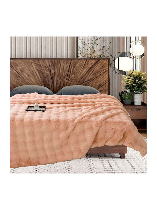 SpitiBazaar Blanket Furry Single 160x220cm Pink