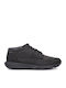 Park Mid Leather Black Men's Boots