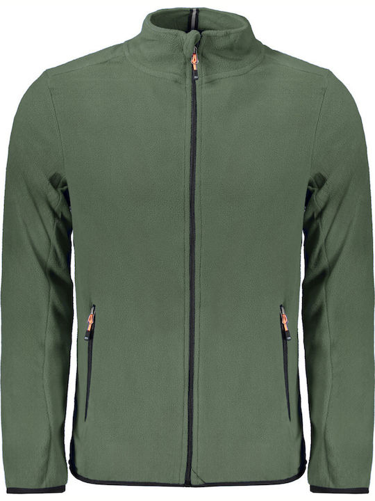 Ανδρική Ζακέτα Fleece Green
