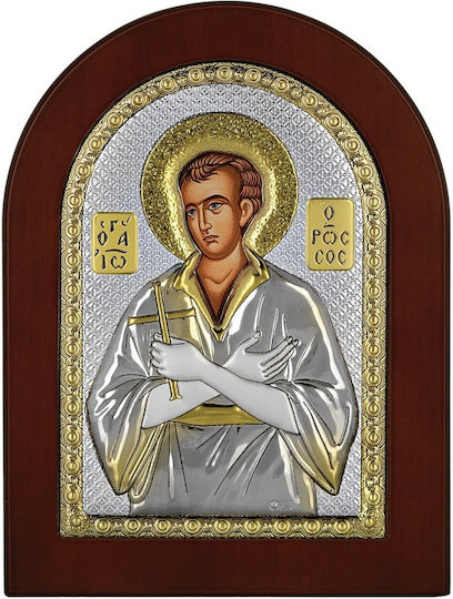 Silver Icon Saint John the Russian Ma/e1141bx Ma/e1141bx Silver