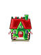 GRC Tech Crăciunescă Iluminată Decorativă Lemn Scenă 45x43cm.