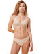 Make-up Women's Slip with Lace Beige