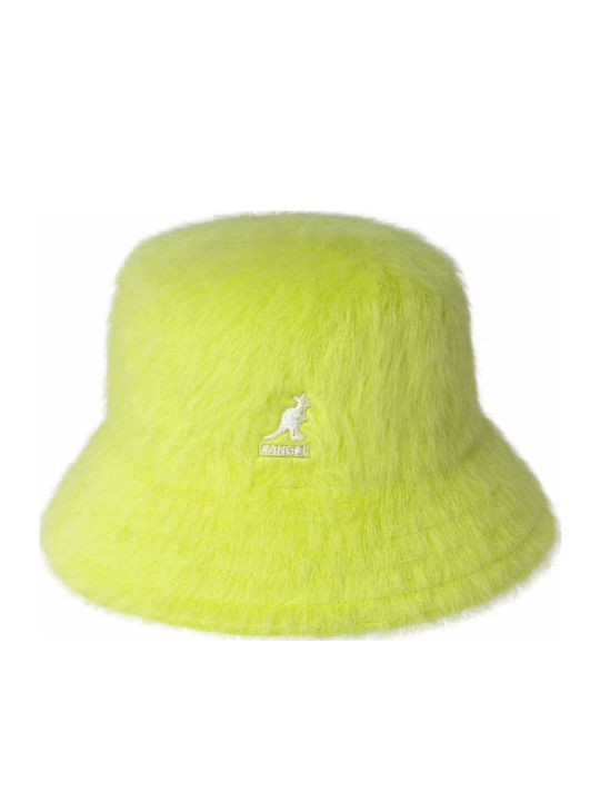 Kangol Furry Women's Bucket Hat Yellow
