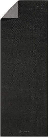 Gaiam Στρώμα Γυμναστικής Yoga Γκρι (173x61x0.4cm)