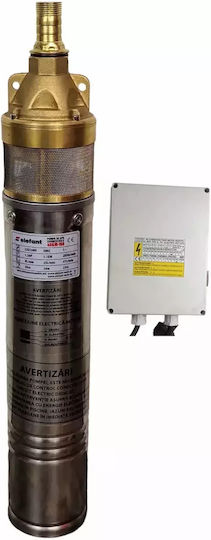 4skm-150 Елефант Ep 11000 W 41 L Min Потопяема Помпа за Кладенец с Електронен Контролен Панел