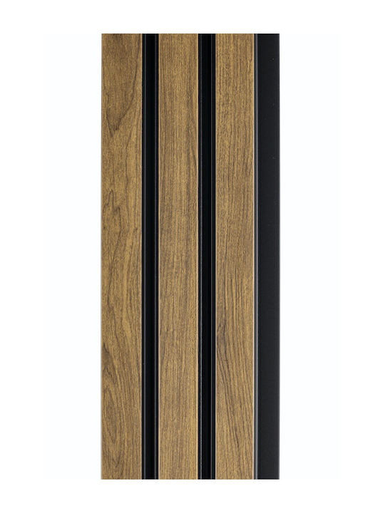 3D Πάνελ Τοίχου με Κόλλα Μπεζ 280x12.3εκ.