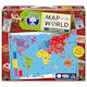 Kinderpuzzle Map World für 10+ Jahre+ Jahre 150pcs Orchard