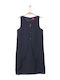 Girls Dress Set with Accessories Dark Blue