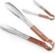 Haccp Food Serving Tongs 250 Mm Brown Hendi 171929