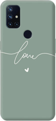 Oneplus Nord 10 Love 5 Transparent Silicone TPU Case