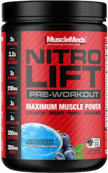 Muscle Meds Nitrolift Maximum Muscle Power 550 Грама Blue Slushie
