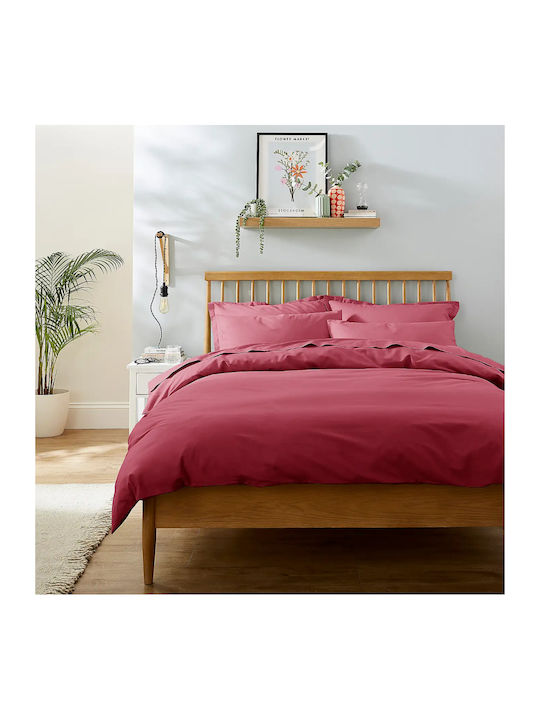 My Home Luxury Sheet Sets Queen 240x260cm. Luxury Fuchsia 4pcs