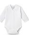 Beboulino Baby Bodysuit Long-Sleeved White