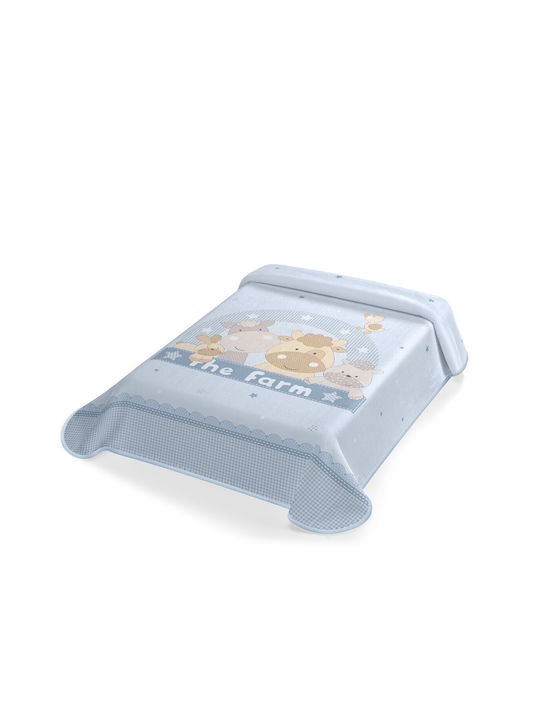 Adam Home Blanket Spanish Cot Ster 664 Velvet B...