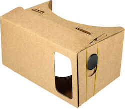 Cardboard Vr Phone Headset Recyclable Ultra-compact Brown