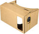 Karton-VR-Handy-Headset Recycelbar Ultrakompakt Braun