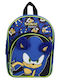 Sonic Schulranzen Rucksack Kindergarten Blau 7.13Liter