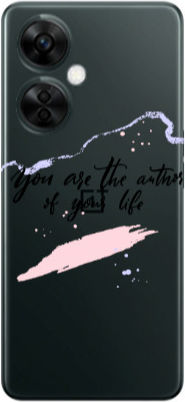 Oneplus Nord Ce 3 Lite 5g You Are Authors Transparent Silicone TPU Case