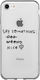 Apple iPhone SE 2020 Say Something Transparent Silicone TPU Case