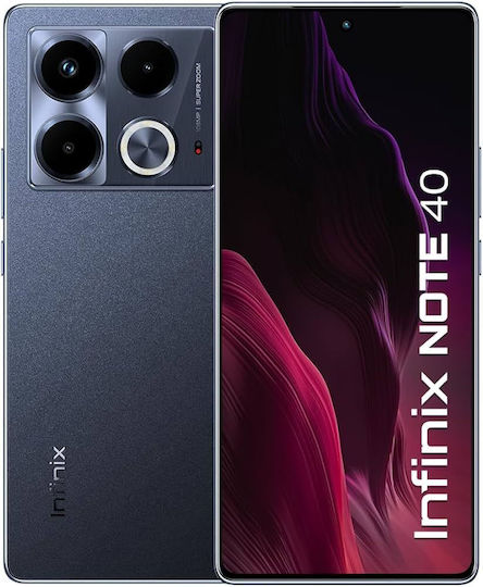 Infinix Note 40 Dual-SIM (8GB/256GB) Obsidian Black