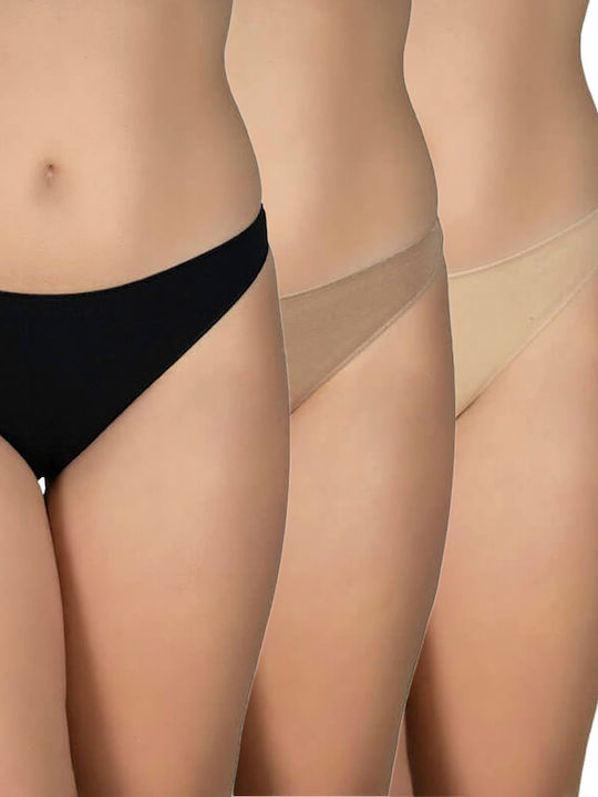 GKapetanis Damen Zeichenfolge 3Pack Nahtlos bla...