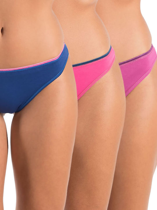 GKapetanis Γυναικεία Brazil 3Pack χωρίς Ραφές b...