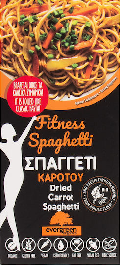 Evergreen Fitness Getrocknete Karotten Konjac Spaghetti Bio 80 g Glutenfrei