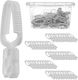 Kadax Laundry Clips Clothespins Underwear Washing Frogs 50 Pcs + Container
