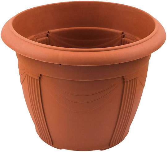 Et Plast Κνωσσός Pot Plastic Terracotta 55x55x44cm.